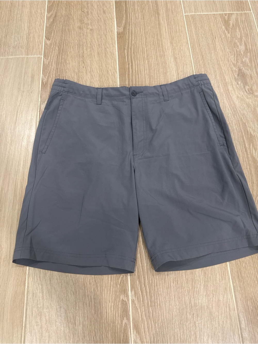 PGA Tour Men's Performance Gray Golf Athletic Shorts 36